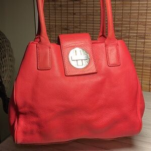 Kate Spade New York Bexley Anisha Shoulder Bag Purse Pebbled Pink Leather